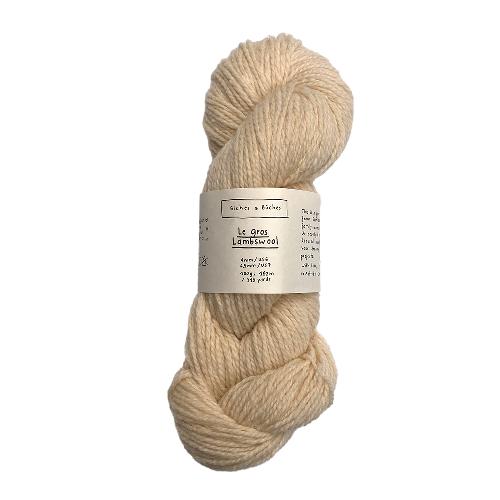 Biches et Buches Le Gros Lambswool Yarn Offwhite