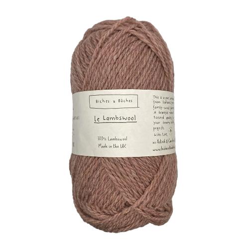 Biches et Buches Le Lambswool Yarn Rose Grey