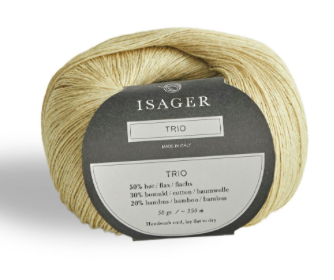 Isager Trio Yarn Linen