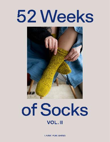 Laine Magazine 52 weeks of socks Book, heavy Volume II